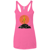 T-Shirts Vintage Pink / X-Small Karate Bill Women's Triblend Racerback Tank