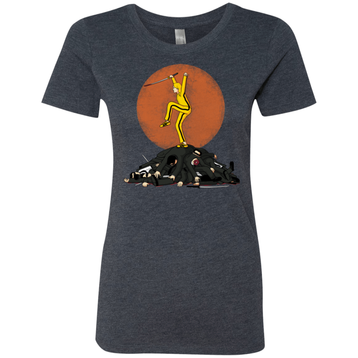 T-Shirts Vintage Navy / Small Karate Bill Women's Triblend T-Shirt