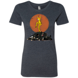T-Shirts Vintage Navy / Small Karate Bill Women's Triblend T-Shirt
