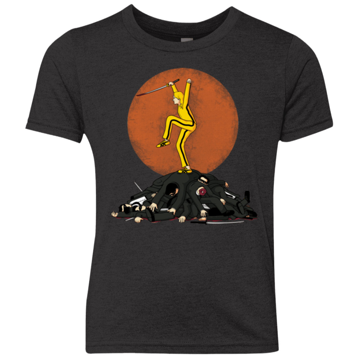 T-Shirts Vintage Black / YXS Karate Bill Youth Triblend T-Shirt