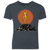 T-Shirts Vintage Navy / YXS Karate Bill Youth Triblend T-Shirt