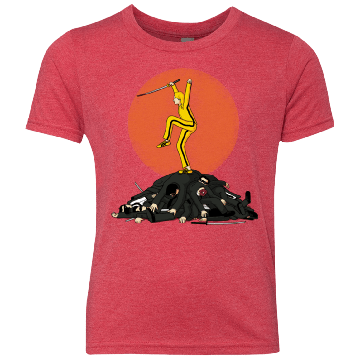 T-Shirts Vintage Red / YXS Karate Bill Youth Triblend T-Shirt