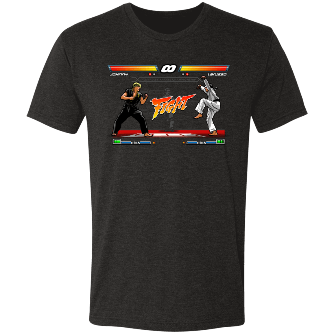 Karate Fighter Men's Triblend T-Shirt