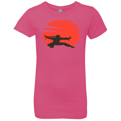 T-Shirts Hot Pink / YXS Karate Girls Premium T-Shirt