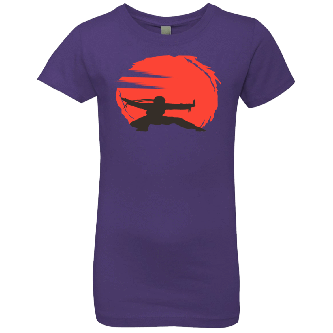 T-Shirts Purple Rush / YXS Karate Girls Premium T-Shirt