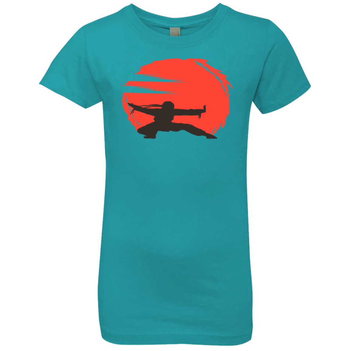 T-Shirts Tahiti Blue / YXS Karate Girls Premium T-Shirt