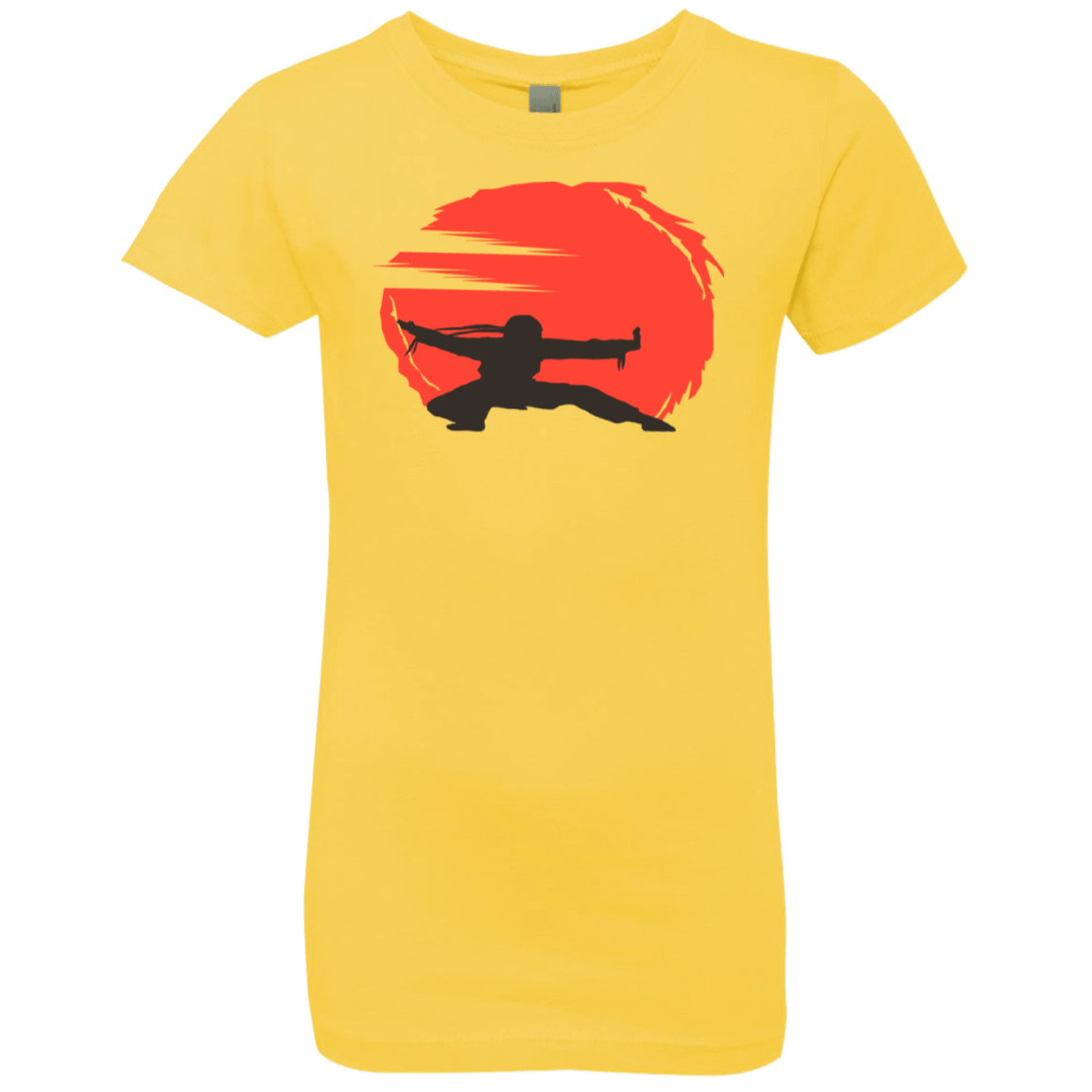T-Shirts Vibrant Yellow / YXS Karate Girls Premium T-Shirt