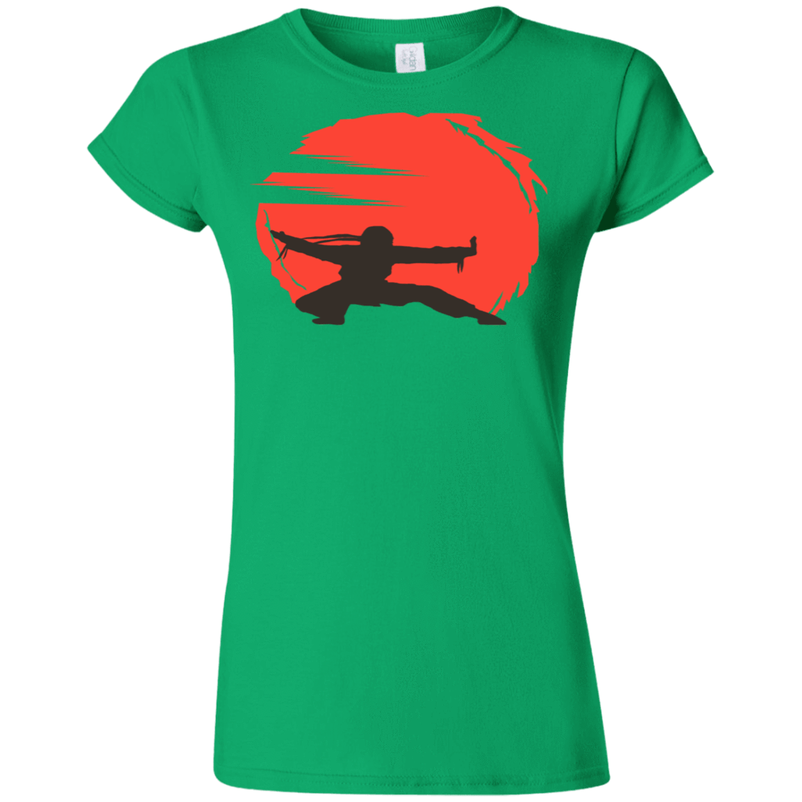 T-Shirts Irish Green / S Karate Junior Slimmer-Fit T-Shirt