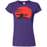 T-Shirts Purple / S Karate Junior Slimmer-Fit T-Shirt