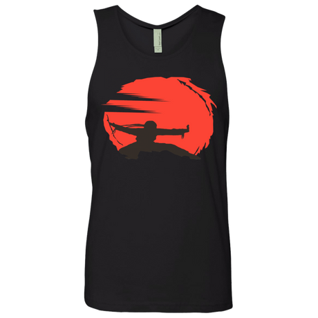 T-Shirts Black / S Karate Men's Premium Tank Top