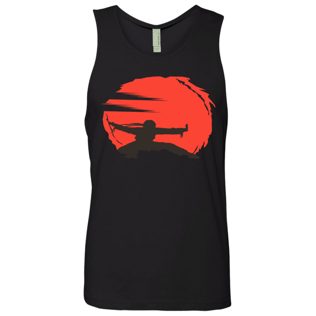 T-Shirts Black / S Karate Men's Premium Tank Top