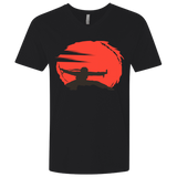 T-Shirts Black / X-Small Karate Men's Premium V-Neck