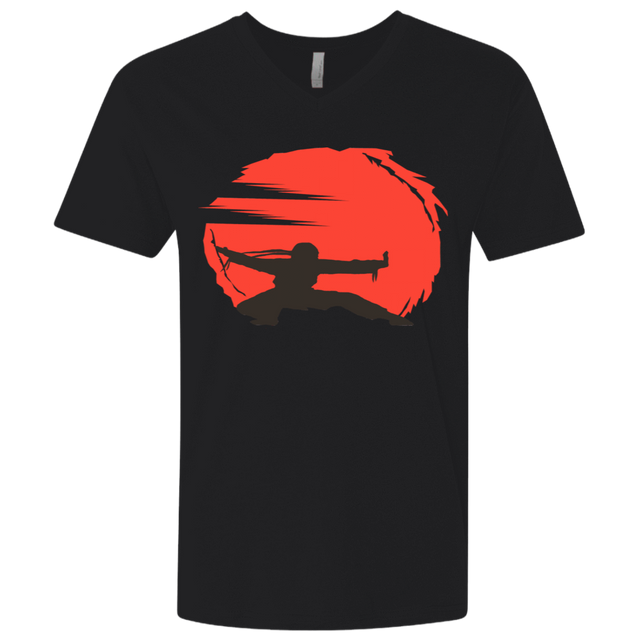 T-Shirts Black / X-Small Karate Men's Premium V-Neck