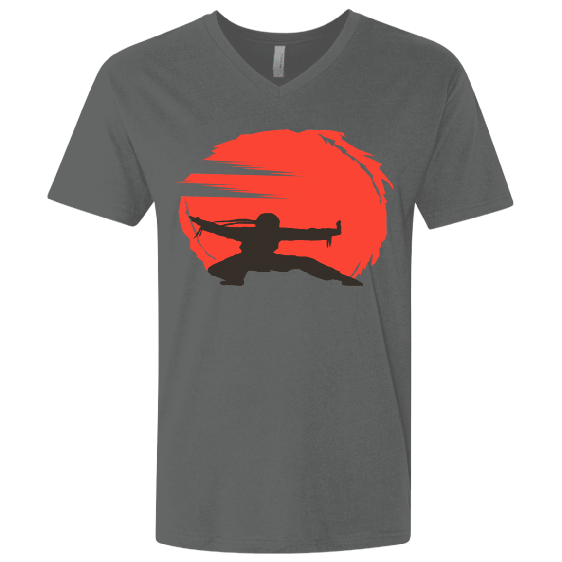 T-Shirts Heavy Metal / X-Small Karate Men's Premium V-Neck
