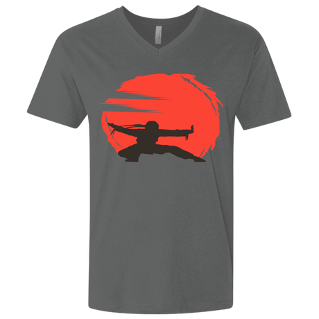 T-Shirts Heavy Metal / X-Small Karate Men's Premium V-Neck