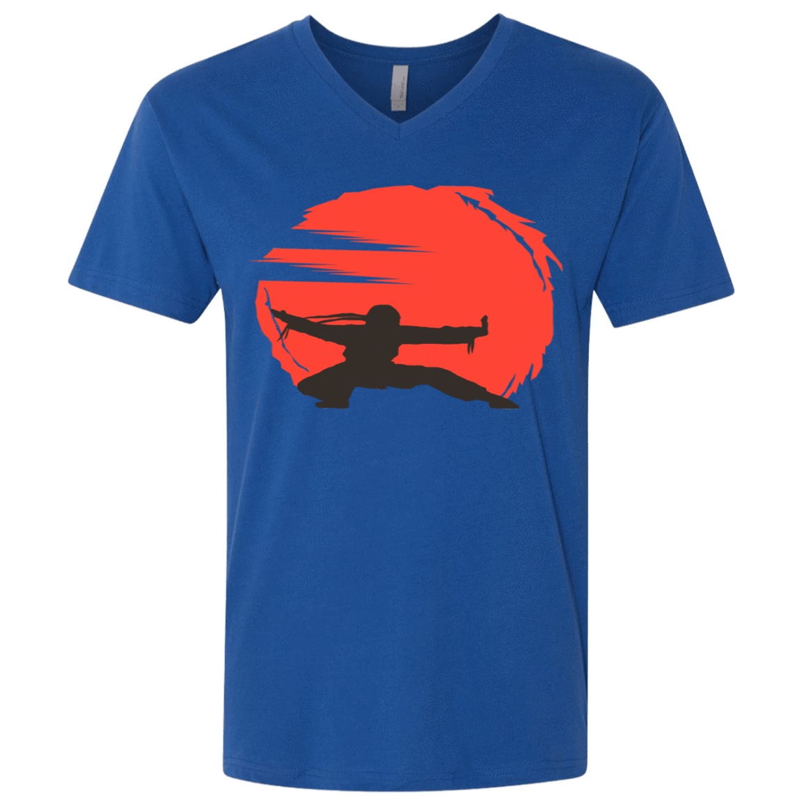 T-Shirts Royal / X-Small Karate Men's Premium V-Neck