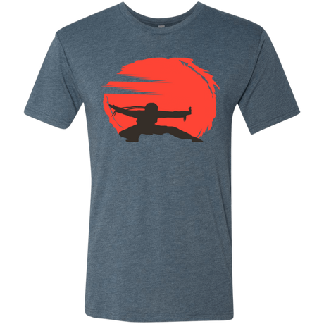 T-Shirts Indigo / S Karate Men's Triblend T-Shirt