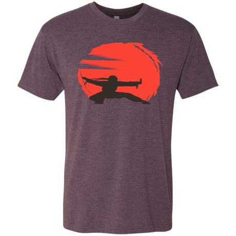 T-Shirts Vintage Purple / S Karate Men's Triblend T-Shirt