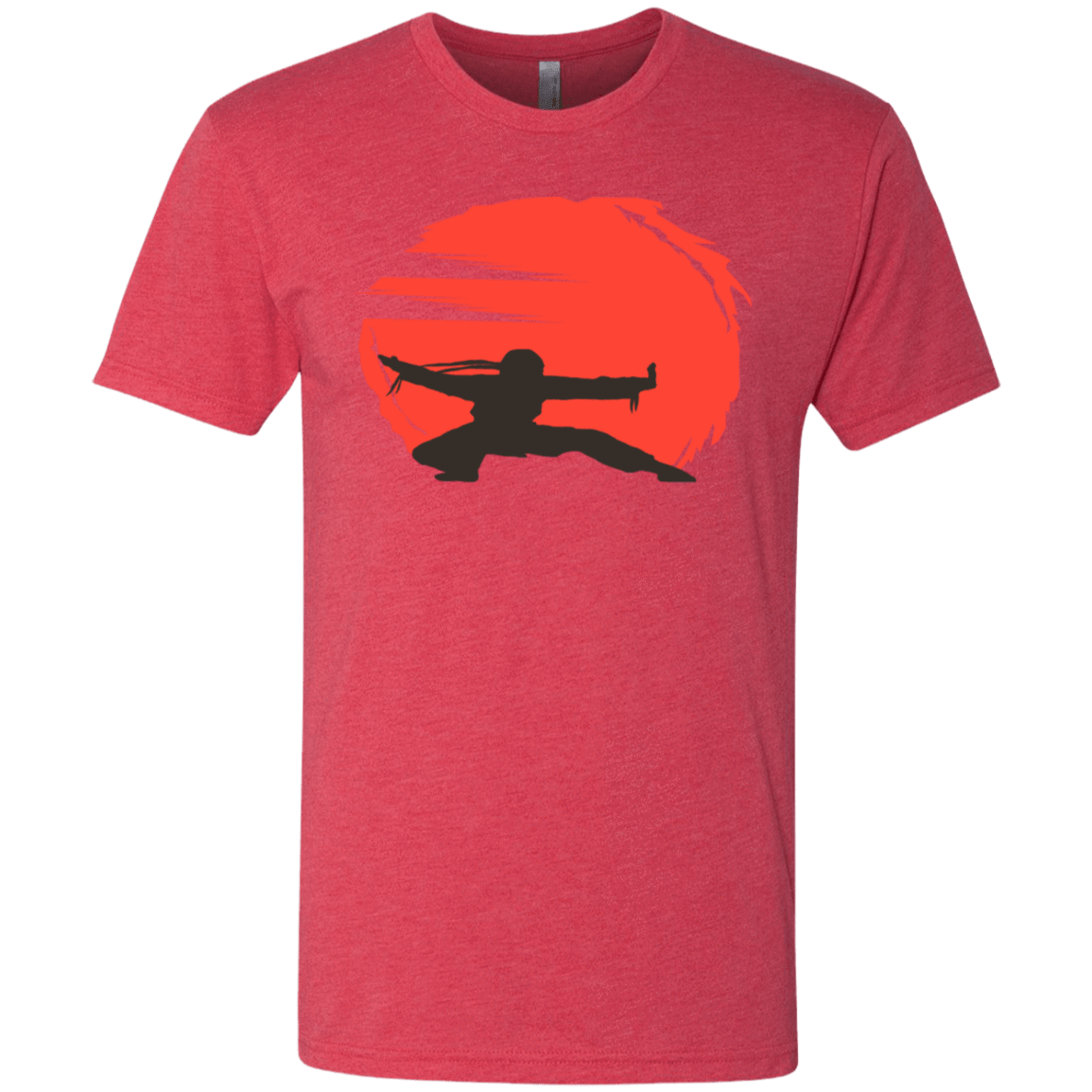 T-Shirts Vintage Red / S Karate Men's Triblend T-Shirt