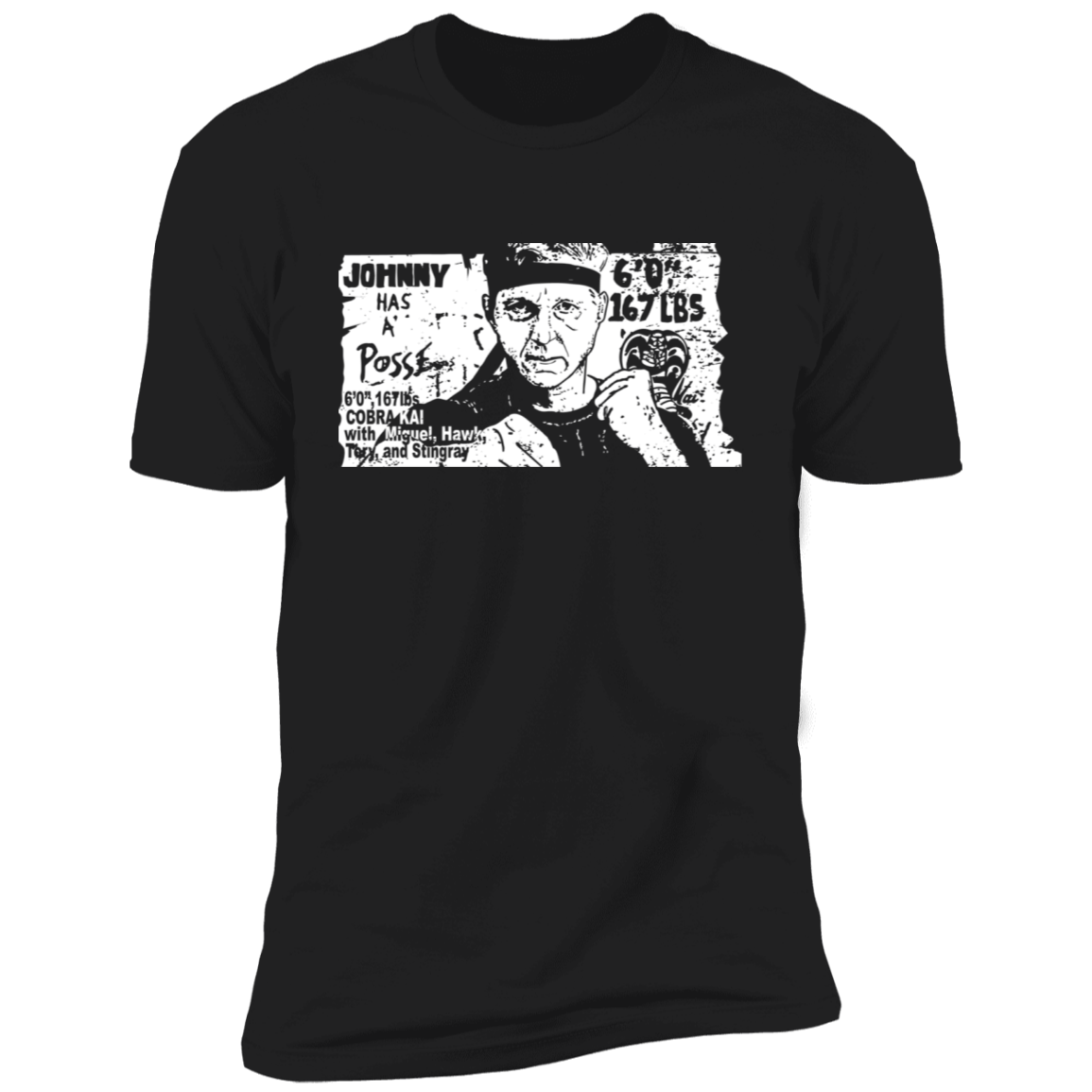 T-Shirts Black / X-Small Karate Posse Men's Premium T-Shirt