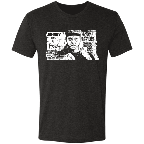 T-Shirts Vintage Black / S Karate Posse Men's Triblend T-Shirt