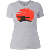 T-Shirts Heather Grey / X-Small Karate Women's Premium T-Shirt
