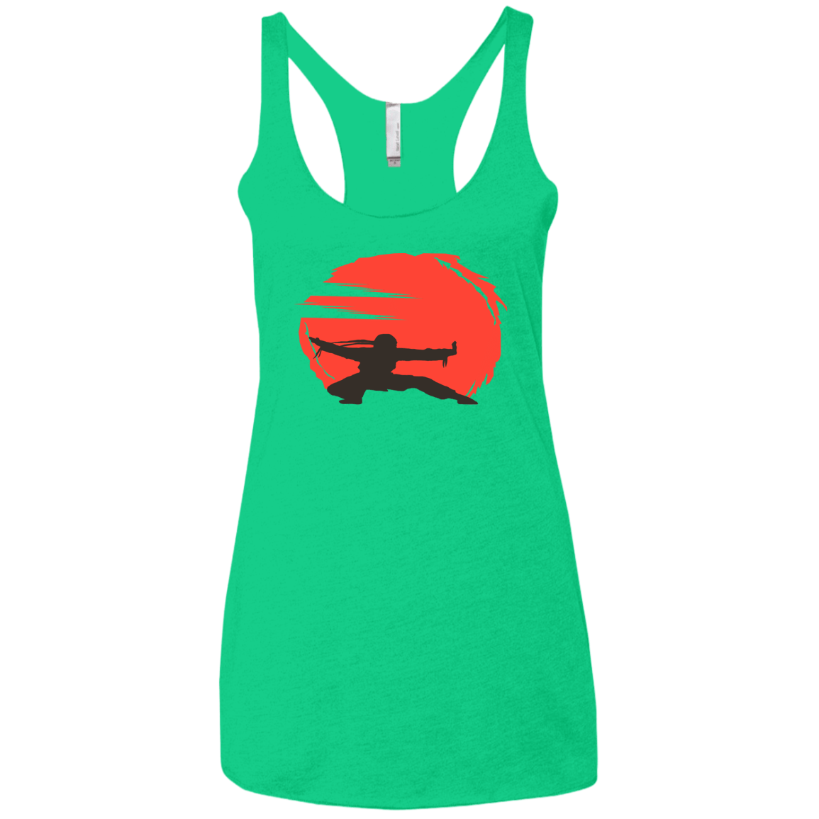 Karate Women's Triblend Racerback Tank