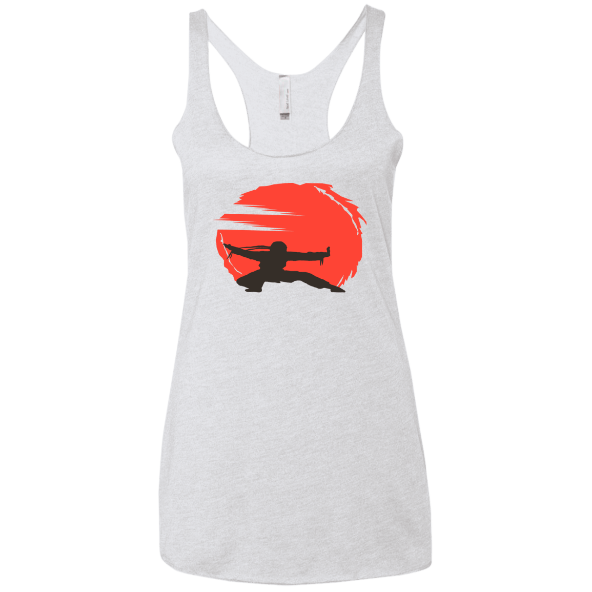 Karate Women's Triblend Racerback Tank