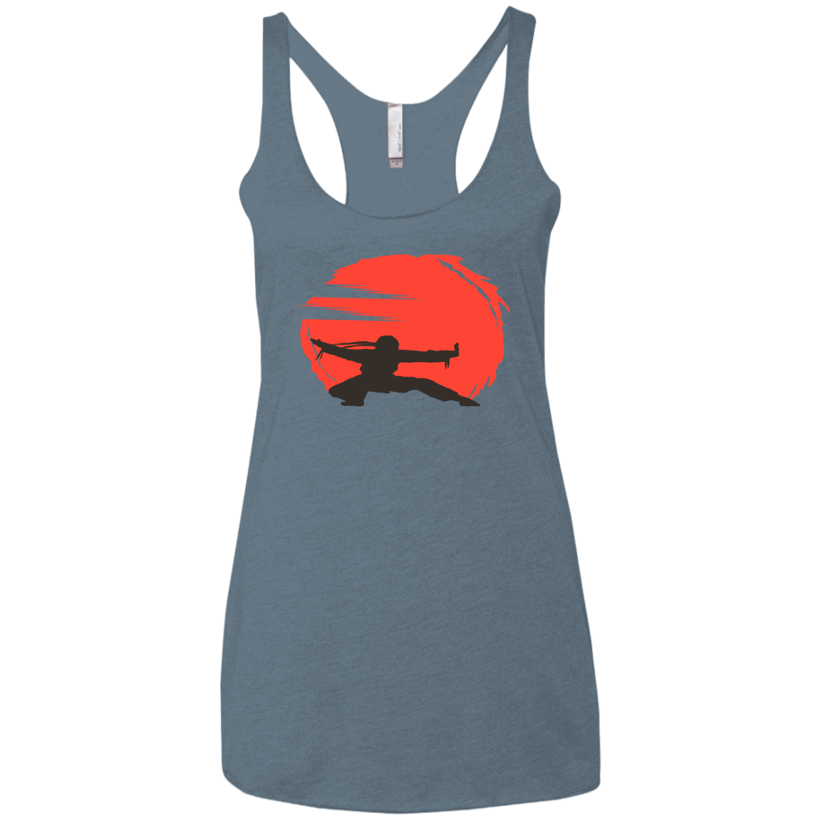 Karate Women's Triblend Racerback Tank