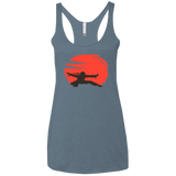 Karate Women's Triblend Racerback Tank