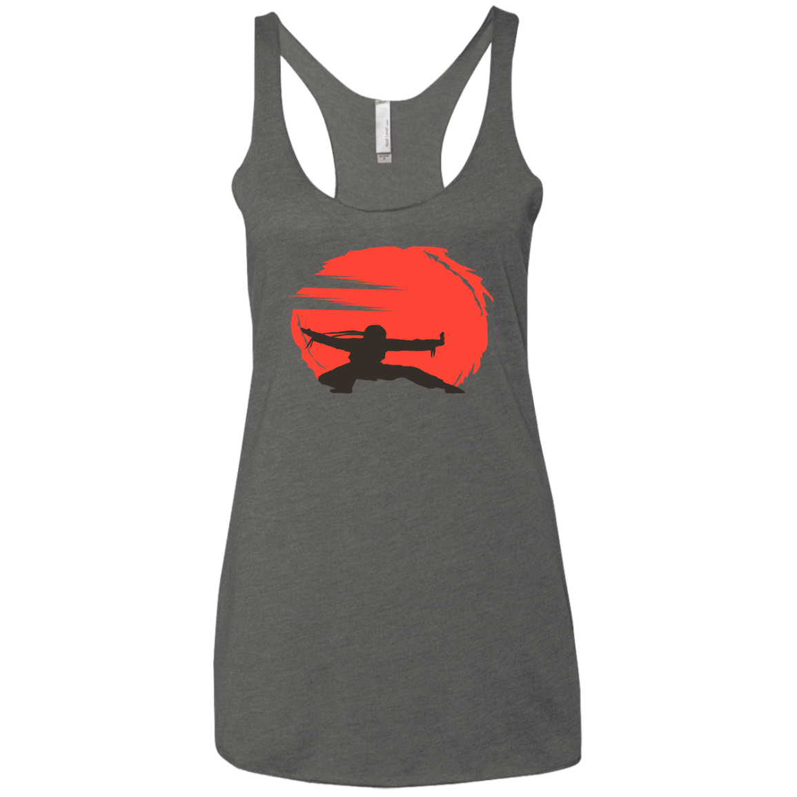 Karate Women's Triblend Racerback Tank