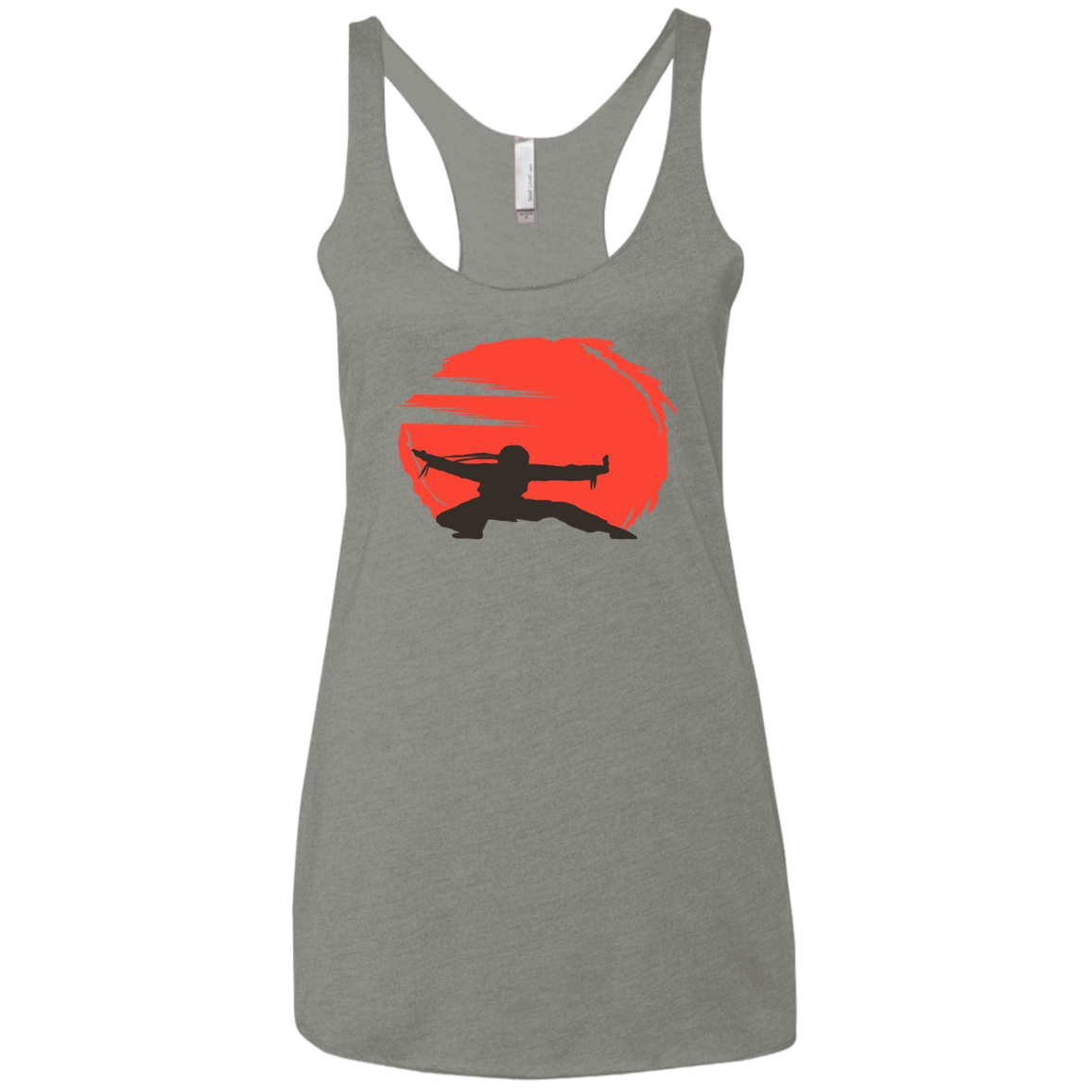 Karate Women's Triblend Racerback Tank
