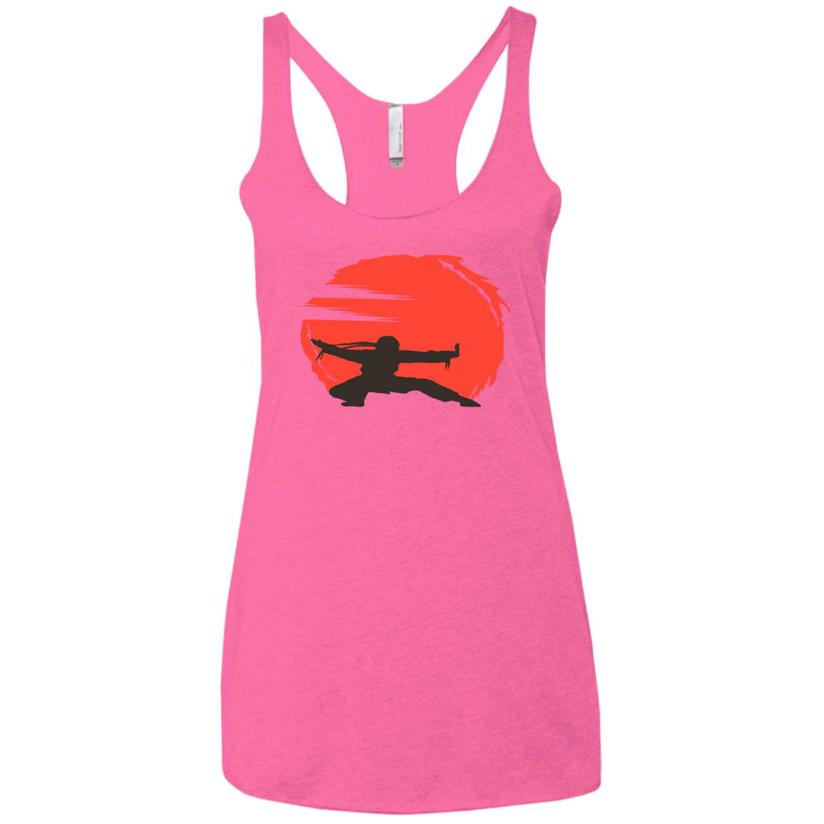 Karate Women's Triblend Racerback Tank