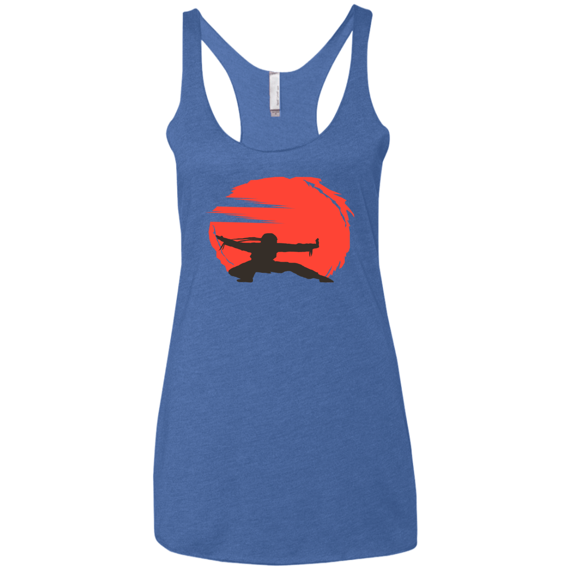 Karate Women's Triblend Racerback Tank