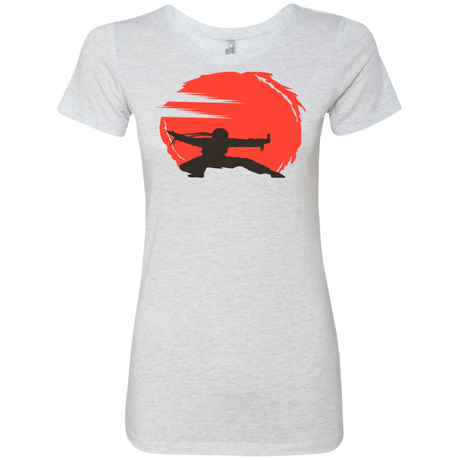 T-Shirts Heather White / S Karate Women's Triblend T-Shirt