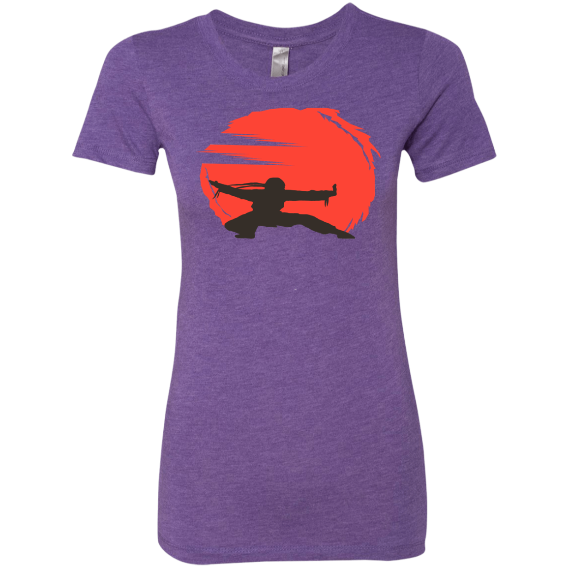 T-Shirts Purple Rush / S Karate Women's Triblend T-Shirt