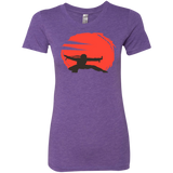 T-Shirts Purple Rush / S Karate Women's Triblend T-Shirt