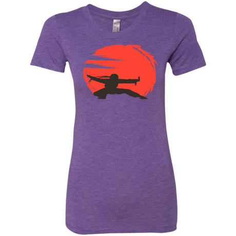 T-Shirts Purple Rush / S Karate Women's Triblend T-Shirt