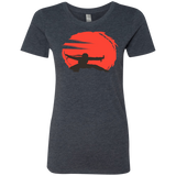 T-Shirts Vintage Navy / S Karate Women's Triblend T-Shirt