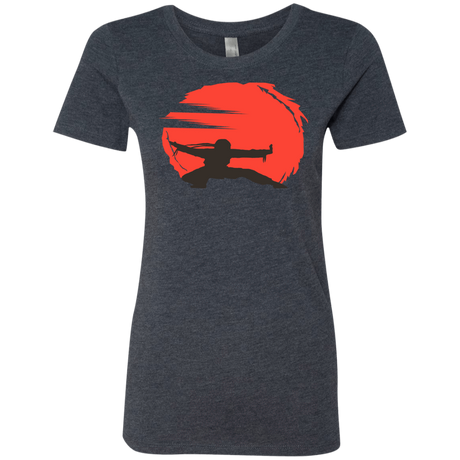 T-Shirts Vintage Navy / S Karate Women's Triblend T-Shirt