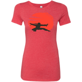 T-Shirts Vintage Red / S Karate Women's Triblend T-Shirt