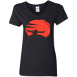 T-Shirts Black / S Karate Women's V-Neck T-Shirt