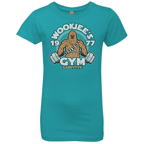 T-Shirts Tahiti Blue / YXS Kashyyyk Gym Girls Premium T-Shirt