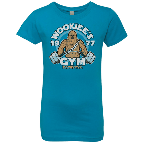 T-Shirts Turquoise / YXS Kashyyyk Gym Girls Premium T-Shirt