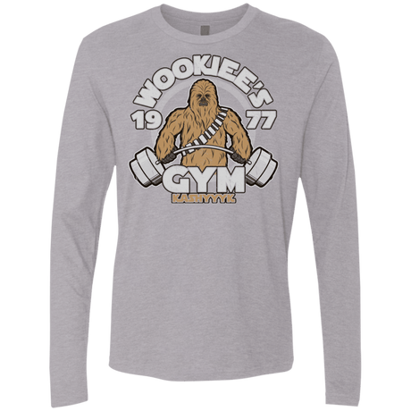 T-Shirts Heather Grey / Small Kashyyyk Gym Men's Premium Long Sleeve