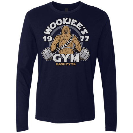 T-Shirts Midnight Navy / Small Kashyyyk Gym Men's Premium Long Sleeve