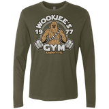 T-Shirts Military Green / Small Kashyyyk Gym Men's Premium Long Sleeve