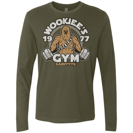 T-Shirts Military Green / Small Kashyyyk Gym Men's Premium Long Sleeve