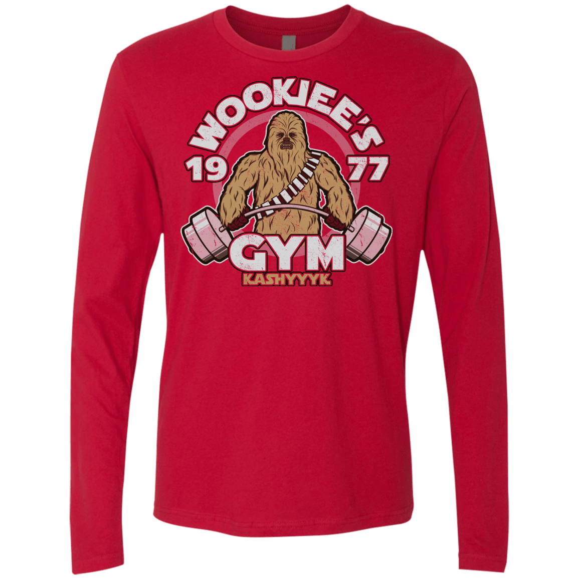 T-Shirts Red / Small Kashyyyk Gym Men's Premium Long Sleeve