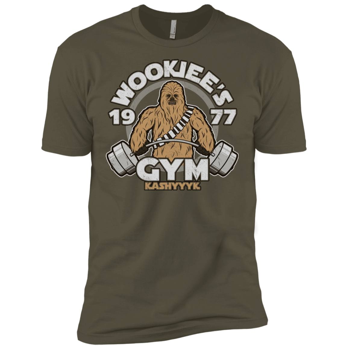 T-Shirts Military Green / X-Small Kashyyyk Gym Men's Premium T-Shirt